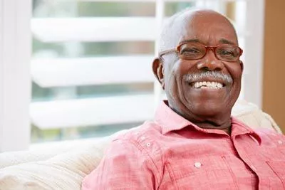 man smiling after a dental checkup at Napa Valley Dental Group